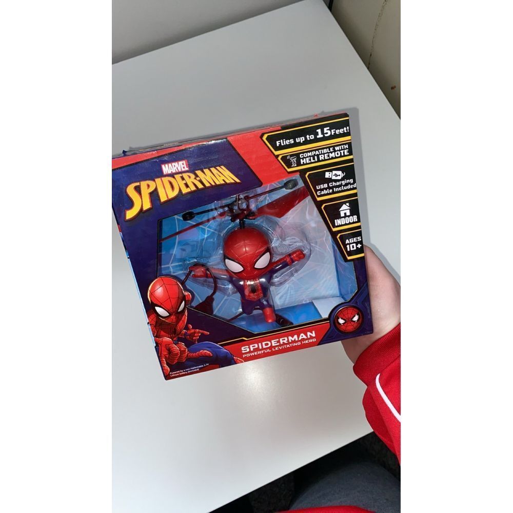 Marvel SPIDERMAN Spider-Man Powerful Levitating Hero Remote Not Included